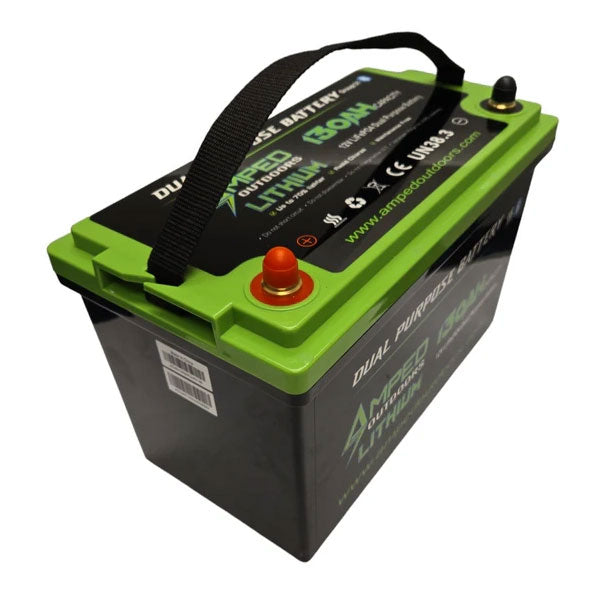 Amped Outdoors 12.8V 130Ah Lithium Battery