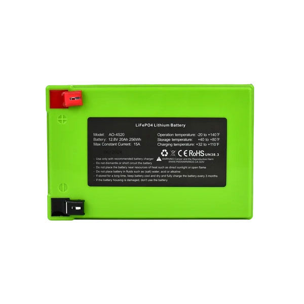 Amped Outdoors 12V 20AH LiFePO4 Lithium Battery