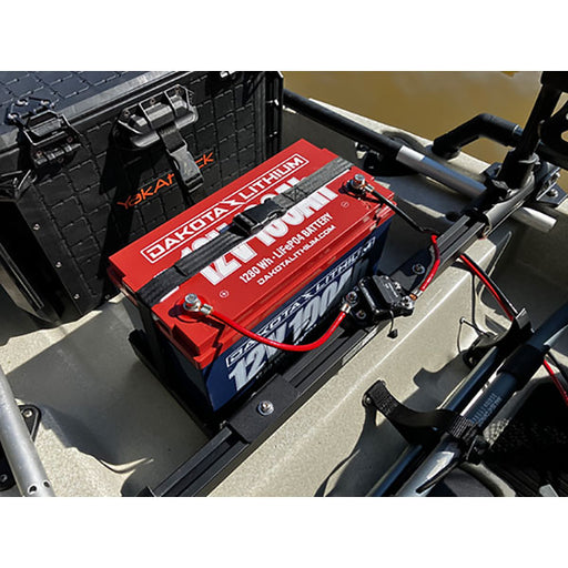 batteries tackle box Boonedox Landing Gear Battery Tray — Eco Fishing Shop