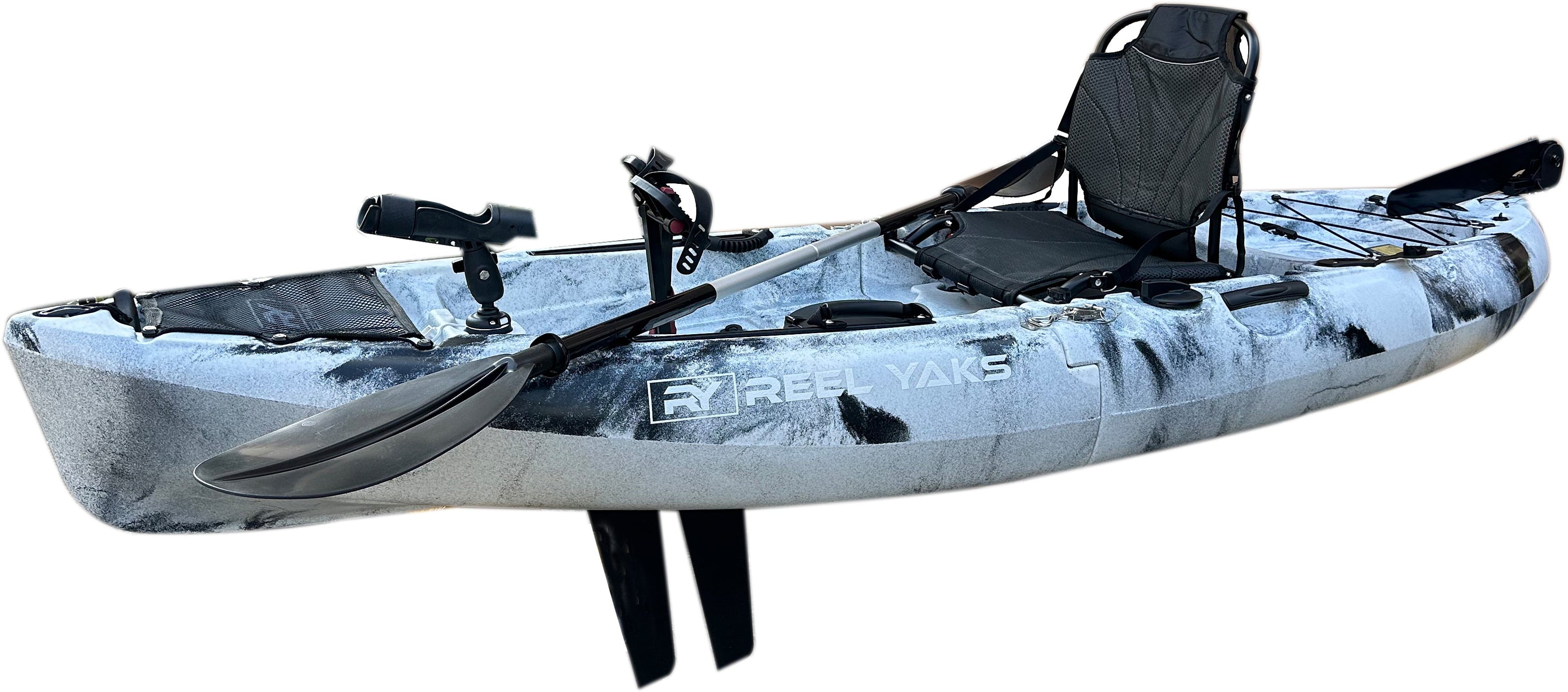 Reelyak Ranger ReelYaks Raptor 9.5ft Modular Pedal Fishing Kayak — Eco Fishing Shop