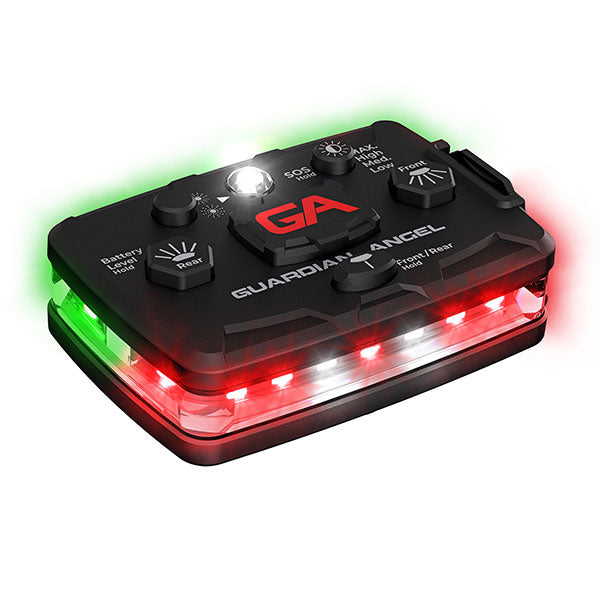 battery for led fly fish lure lights Guardian Angel Elite Series Multi-Functional Safety Light – Red/Green