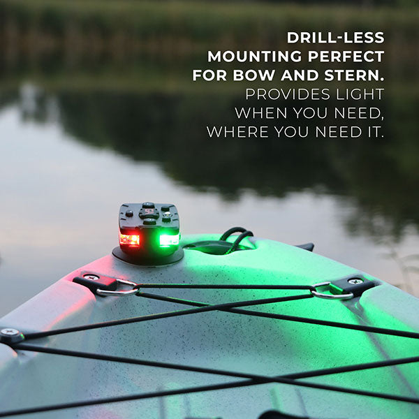 battery for led fly fish lure lights Guardian Angel Elite Series Multi-Functional Safety Light – Red/Green