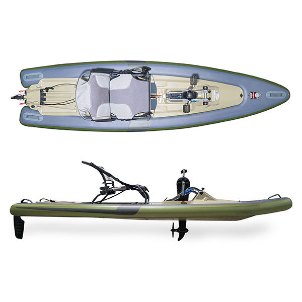 FeelFree AirShip Pedal Fishing SUP/Kayak — Eco Fishing Shop