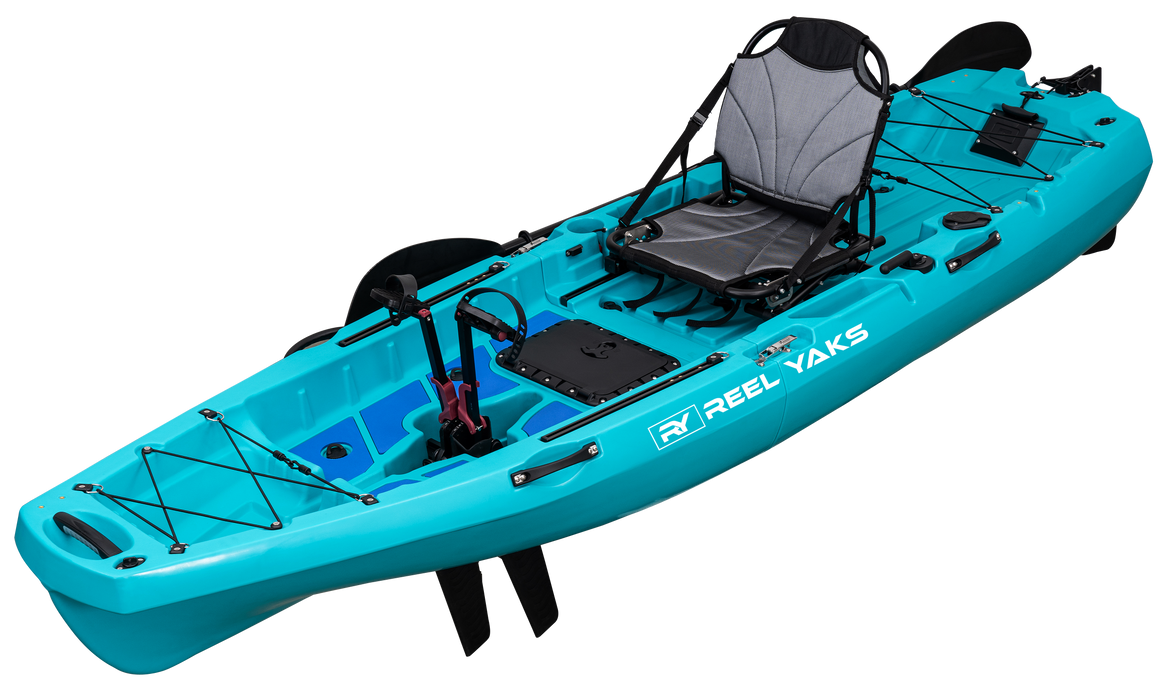 ReelYaks Radar 10ft Modular Pedal Fishing Kayak