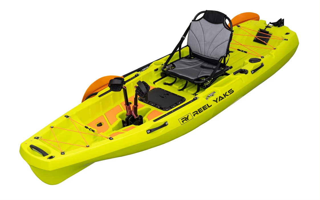 ReelYaks Radar 10ft Modular Pedal Fishing Kayak