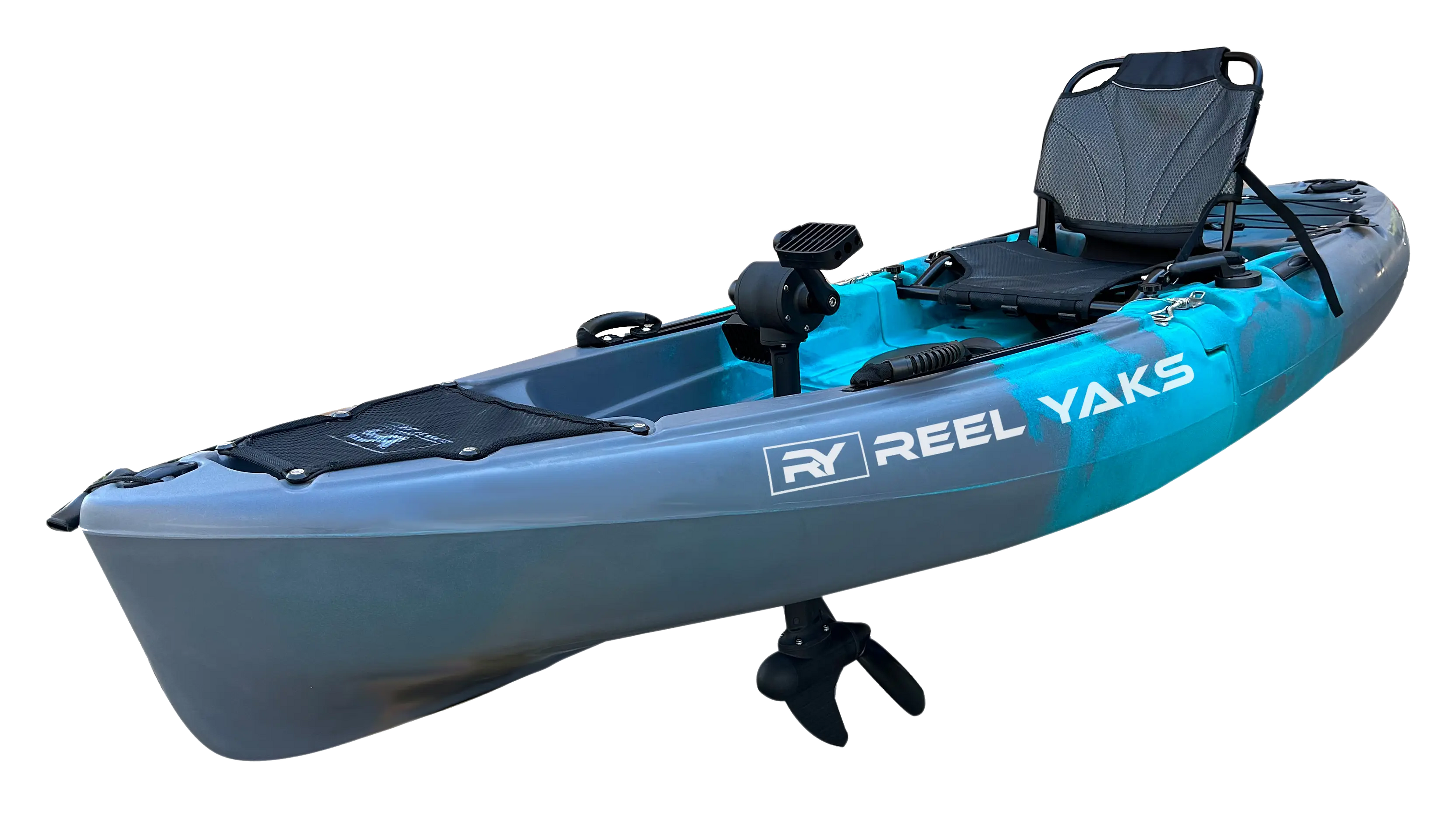 Reelyak Ranger ReelYaks 9.5ft Raptor Modular Propeller Drive Pedal Fishing Kayak | 38 ...