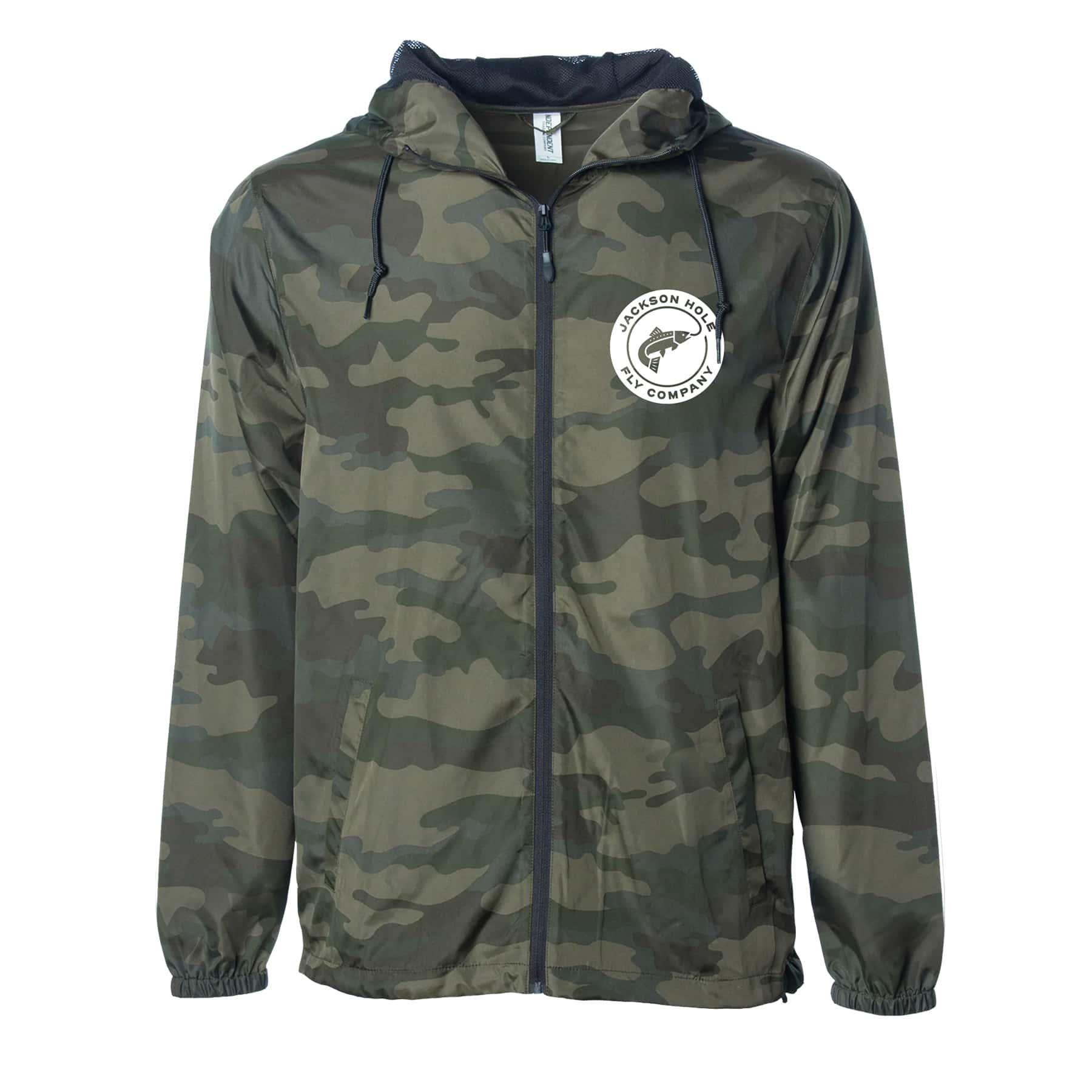 【ANGLAN】Camouflage Windbraker Jacket jhflyco-lightweight-camo-