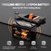LiTime 12V 100Ah Bluetooth Trolling Motor Lithium Battery