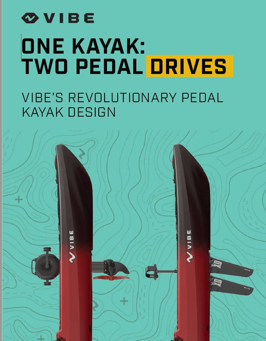 Vibe Kayaks Makana 100 with X-Drive Fishing Kayak