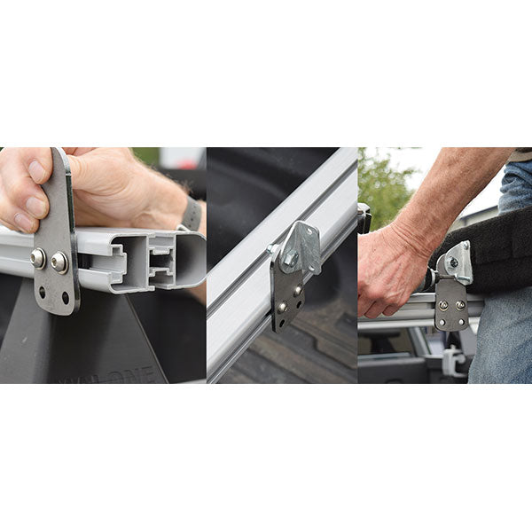 Malone CrossBed 72" Bunk Kit / Axis 60" Load Roller for 2 Kayaks