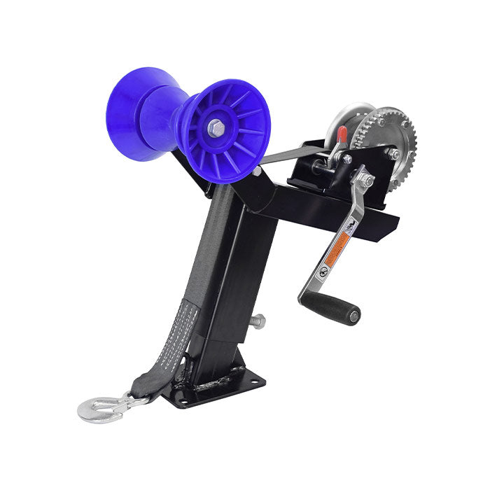 Malone Winch Mast with Roller and Winch Strap