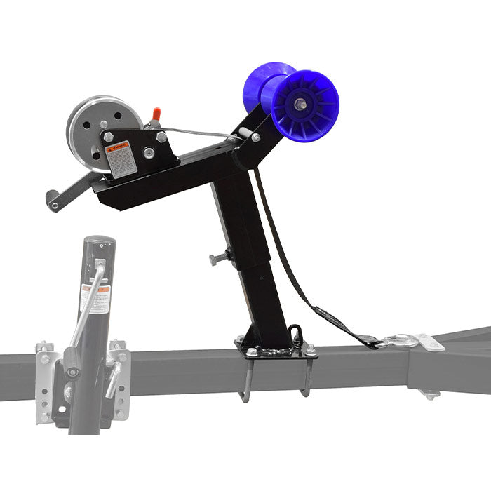 Malone Winch Mast with Roller and Winch Strap