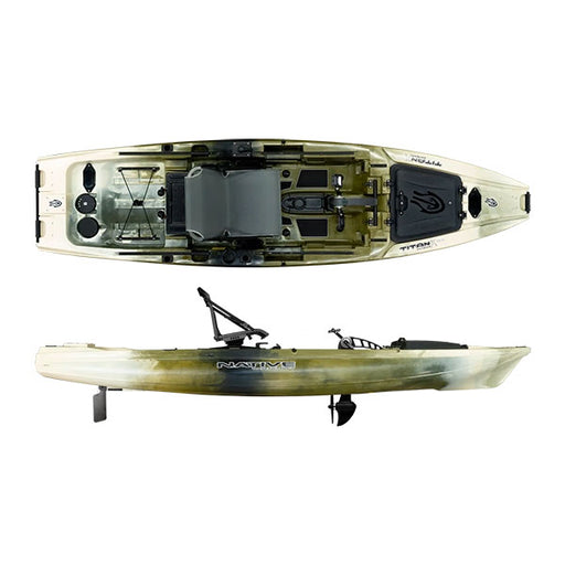 Native Watercraft TitanX Propel 12.5 Fishing Kayak — Eco Fishing Shop