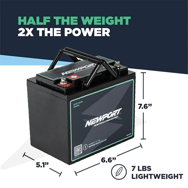 Newport 12V 30Ah Lithiutm LiFePO4 Battery