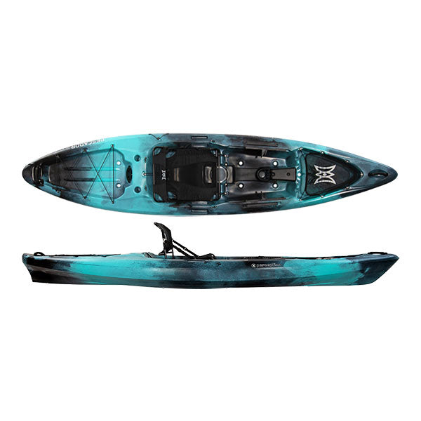 perception kayak fishing rod holder Pescador Pro 12.0 Kayak