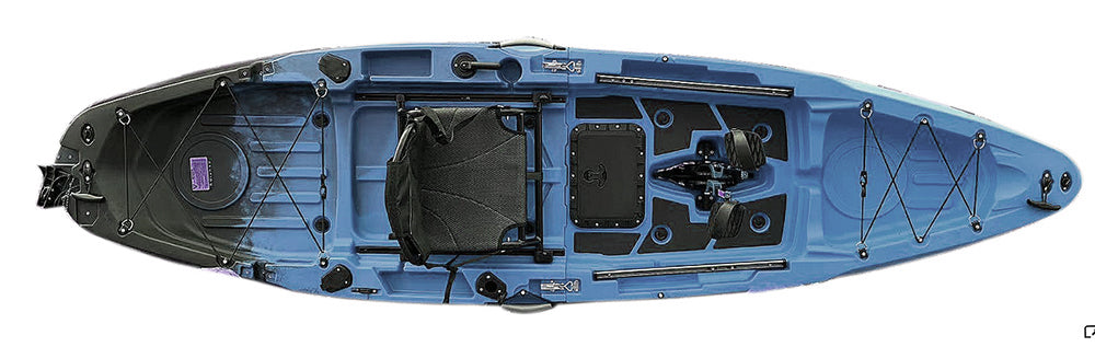 Reelyak Ranger ReelYaks Rapido 10.8ft Fin Drive Modular Fishing Kayak — Eco Fishing Shop