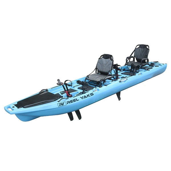 Rocket 13.8ft Tandem Prop Drive | Modular Kayak | Reel Yaks Iceberg / in 8