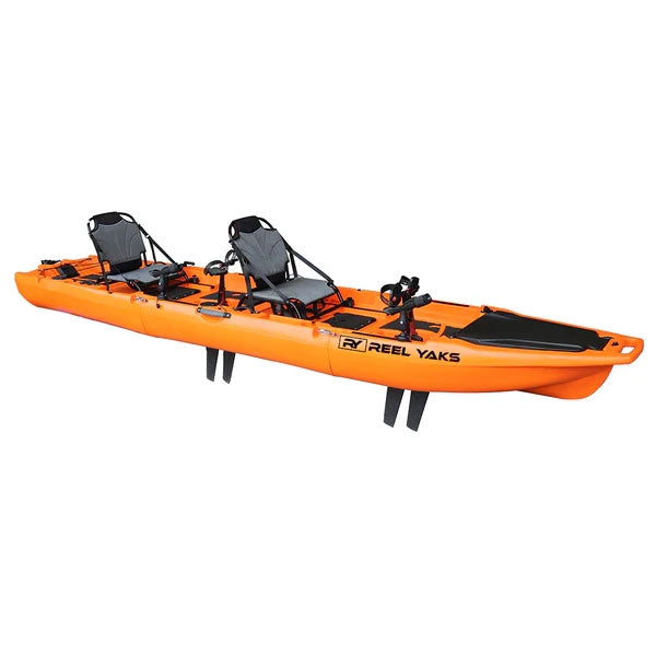 Rocket 13.8ft Tandem Fin Drive Modular Fishing Kayak Iceberg / in 8 Rocket 13.8ft Tandem Fin Drive Modular Fishing Kayak Iceberg / in 8