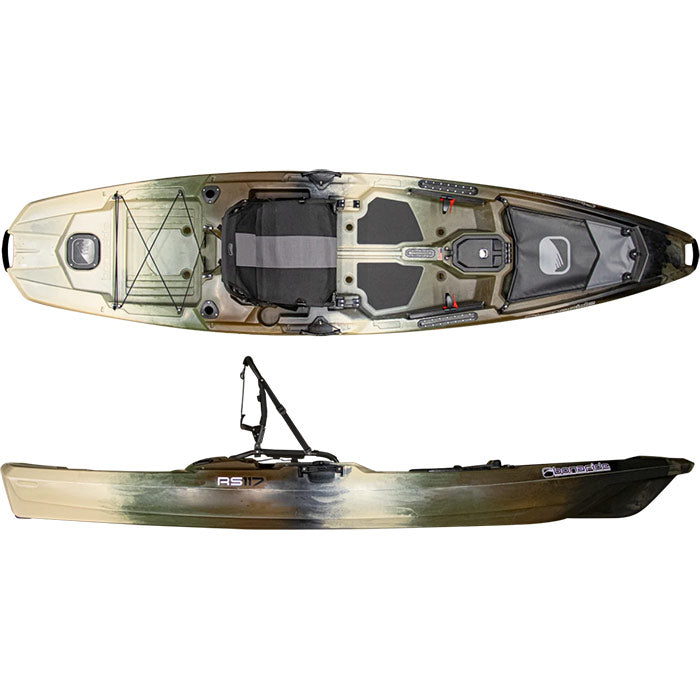 Bonafide RS117 Fishing Kayak-Camo