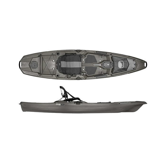 Bonafide RS117 Fishing Kayak-grey