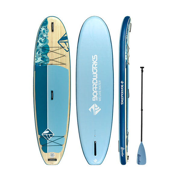 BoardWorks Shubu Kanaloa 10'4 Inflatable Paddle Board — Eco