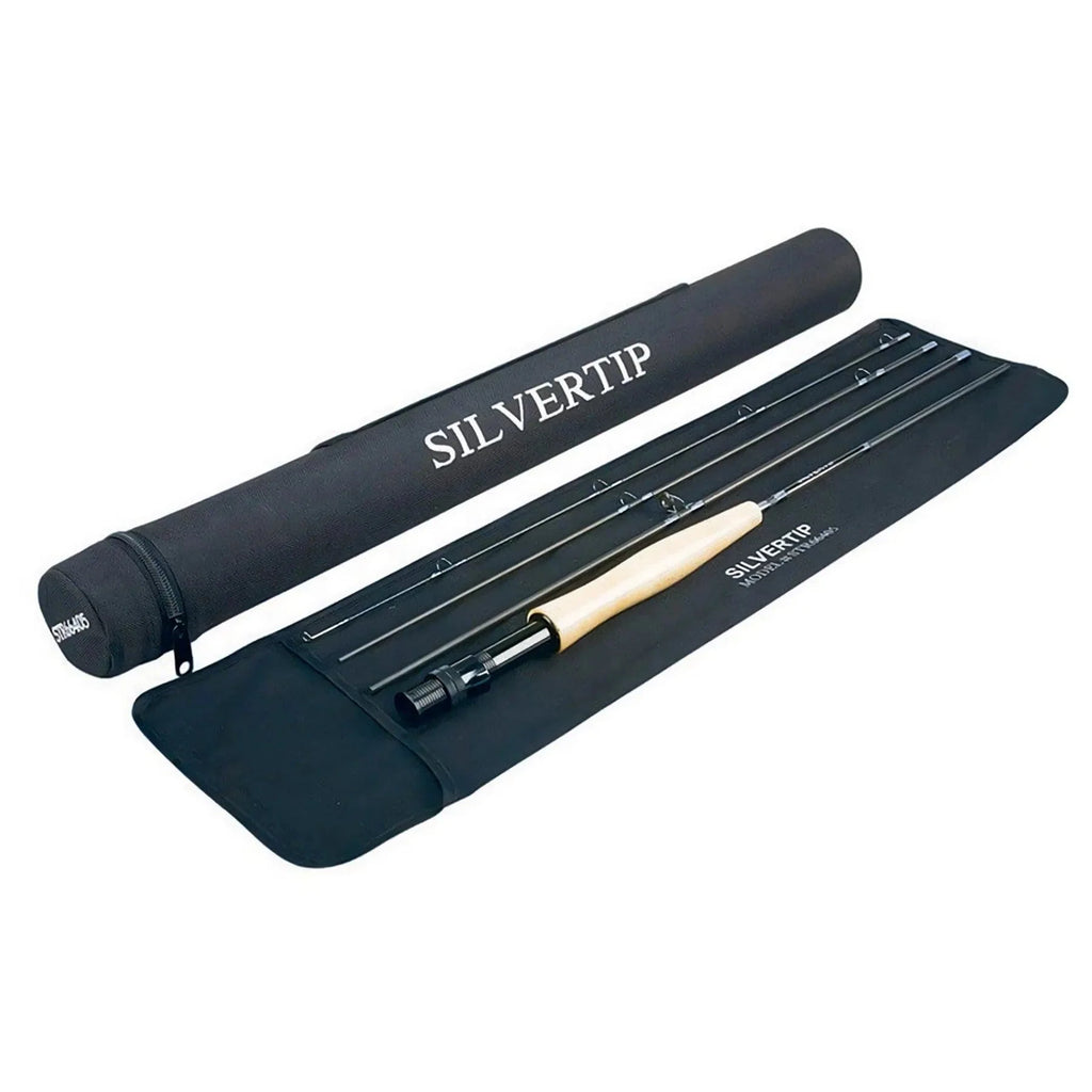 Jackson Hole Fly Company Silvertip Fly Fishing Rod 7' 4WT 4-Piece — Eco Fishing Shop