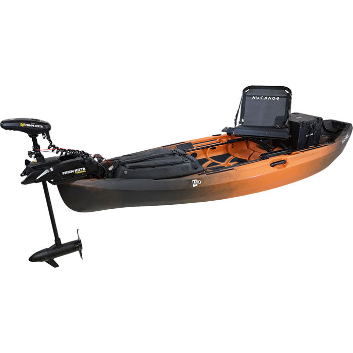 NuCanoe U10 Fishing Kayak Tournament Package
