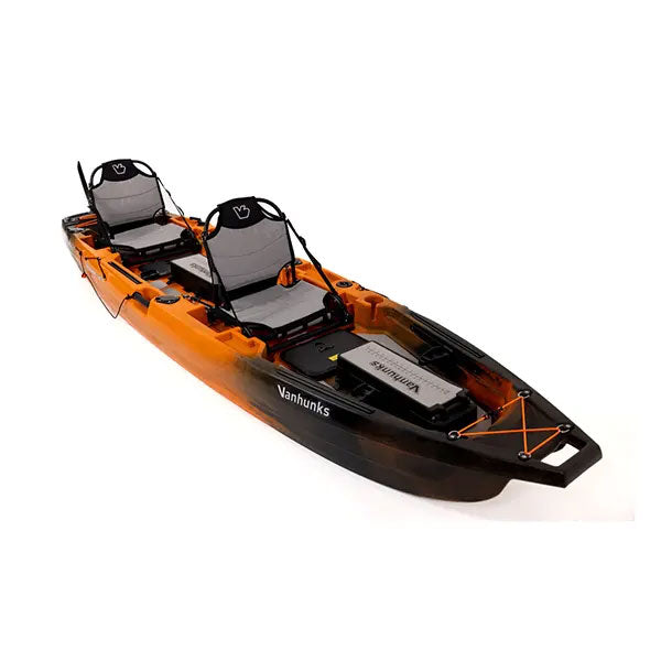 Low Price 12ft Ranger Fishing Propeller Drive Kayak, foot powered kayak