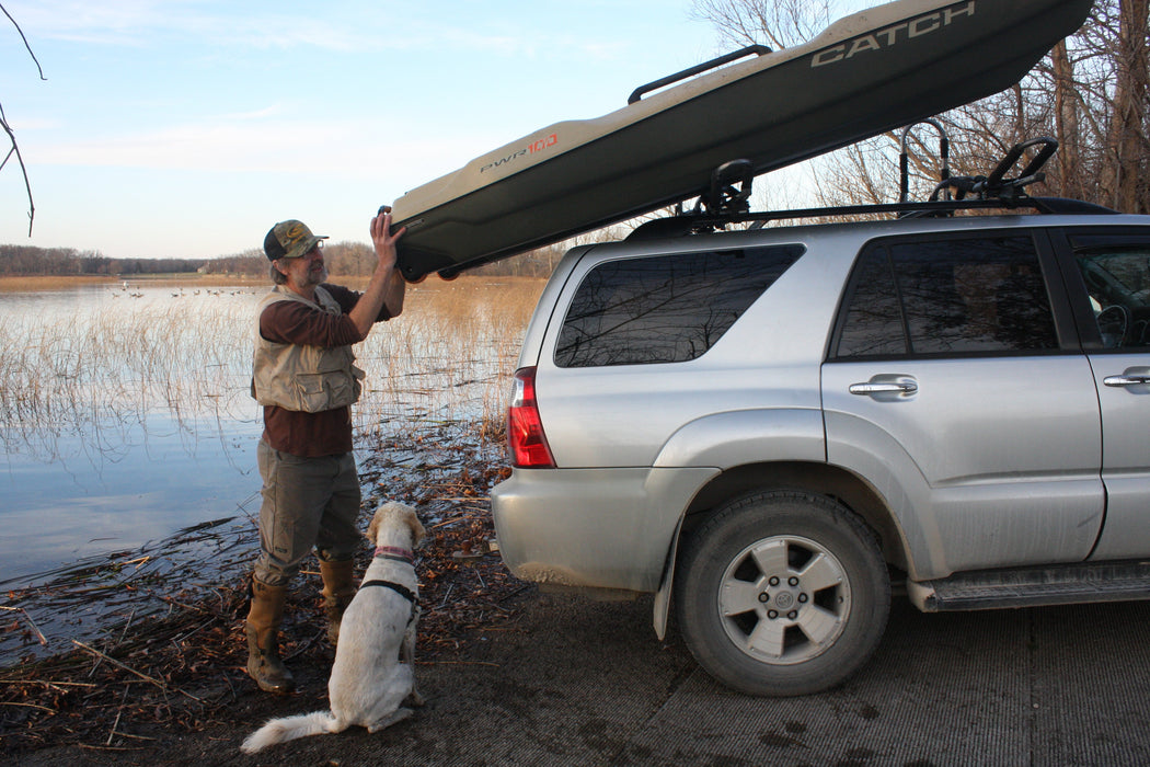 Suspenz EZ ROLLER™ V-Rack Roof Carrier