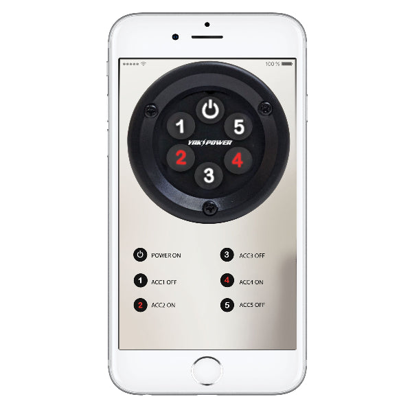 Yak Power Portable Power Station with 5 Circuit Wireless Digital Switching System