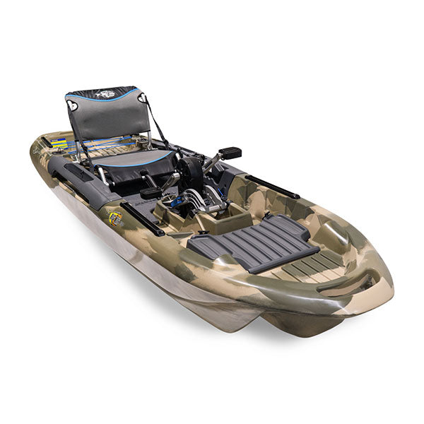 fishing kayak pedal drive 3 Waters Big Fish 103 Pedal Drive Fishing Kayak