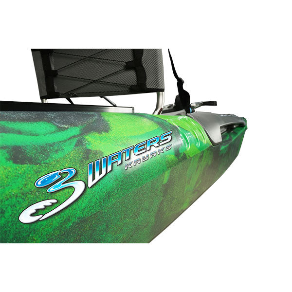 big fish 103 accessories 3 Waters Big Fish 103 Pedal Drive Fishing Kayak — Eco Fishing Shop