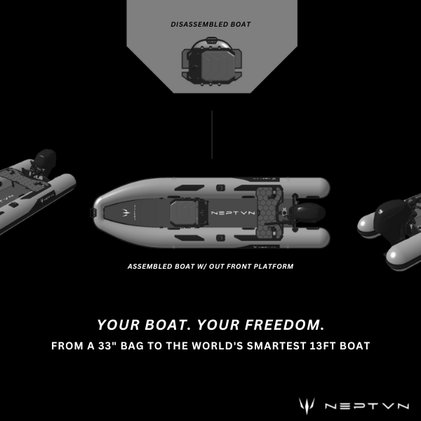 NEPTVN Pro 400 Inflatable Fishing Boat