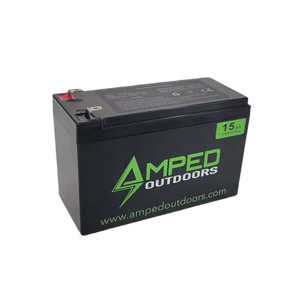 Amped Outdoors 15AH Lithium Battery