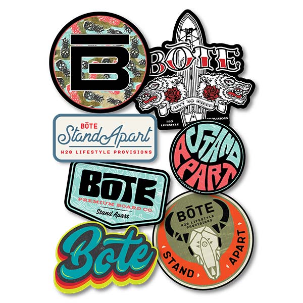 Bote Sticker Pack — Eco Fishing Shop