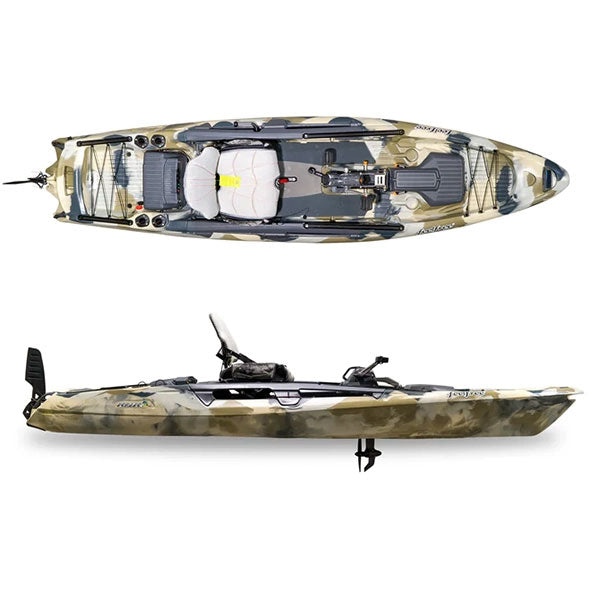 feel free lure vs big fish 120 Feelfree Kayaks Dorado w/ Overdrive Desert Camo