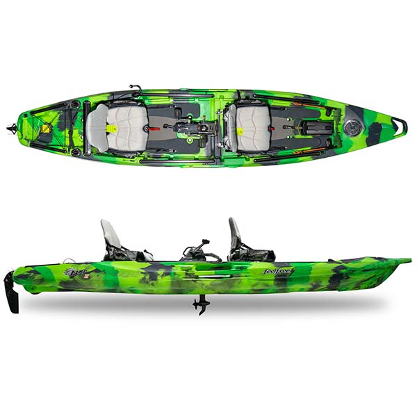 Feelfree Lure II Tandem Overdrive V2 Fishing Kayak - Eco Fishing Shop