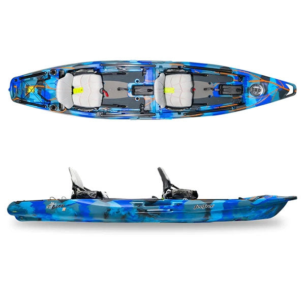 Feelfree Lure II Tandem Kayak Electric Blue