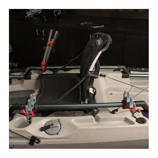hobie fishing rod holder Horizontal Kit Rail Rod Holder clamps to Hobies H Hobie Kayaks Hobie Rod Holder