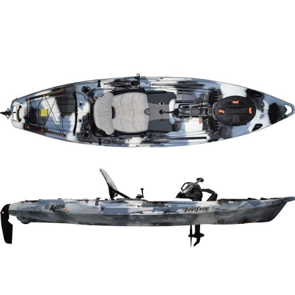 Feelfree Lure 11.5 V2 Fishing Kayak w/ Overdrive Winter Camo