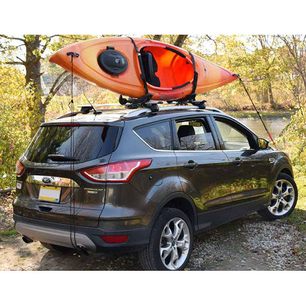 Malone Downloader Folding J-Style Universal Car Rack Kayak Carrier With Bow And