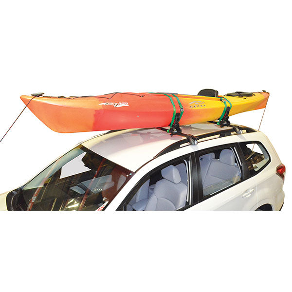 Kayak Roof Rack Using Ratchet Straps For Kayak Tie Down How To