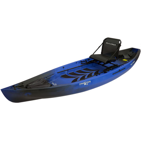 2023 NuCanoe Frontier 12 Kayak with Fusion 360 Seat | Patrol Blue