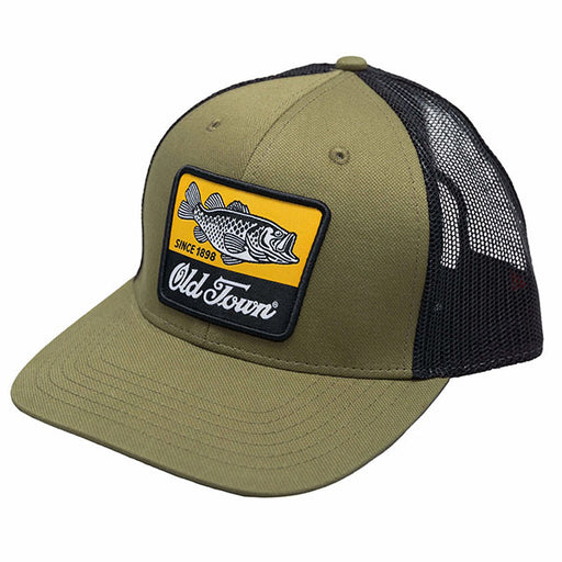 Vintage Fishing Themed Baseball Hat Trucker Cap 