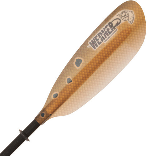 Werner Camano Hooked Straight Shaft Fishing Kayak Paddle - Eco Fishing Shop
