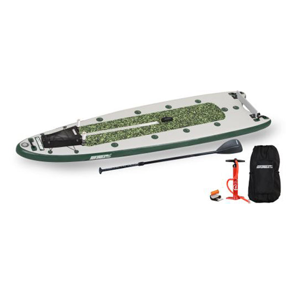 Sea Eagle FishSUP 126 Inflatable Fishing Paddle Board - Start Up