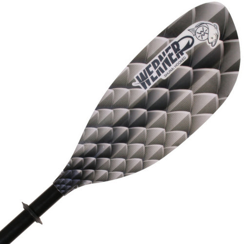 Werner Shuna Hooked Straight Shaft Fishing Kayak Paddle - Eco Fishing Shop