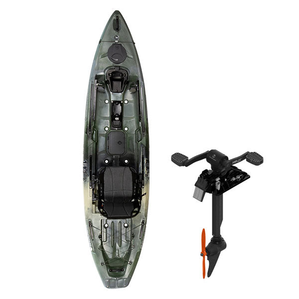 fishing kayak pedal drive Wilderness Systems Radar 115 Pedal Drive Kayak