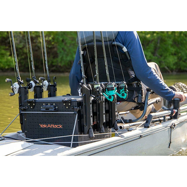 YakAttack BlackPak Pro Kayak Fishing Crate - 16 x 16 — Eco