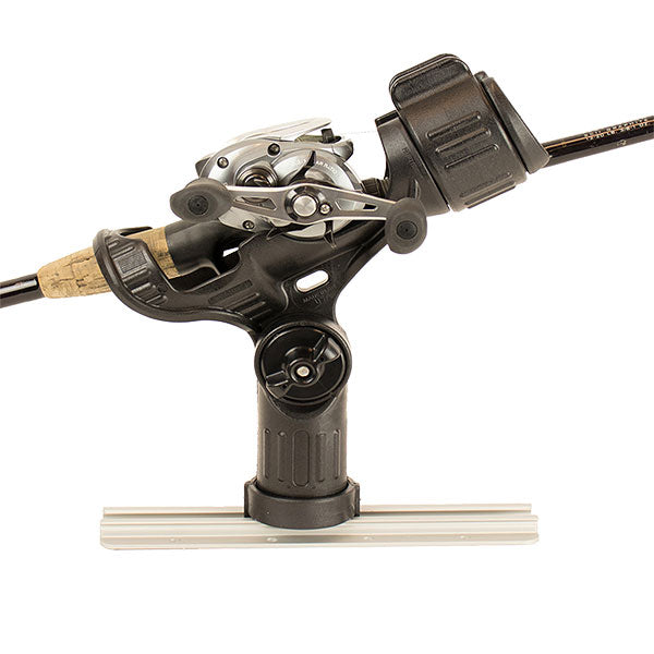 okuma abf rod holder YakAttack Omega™ Rod Holder w/ Track Mounted LockNLoad™ Mounting Syste — Eco Fishing Shop